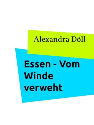 cover image of Essen--Vom Winde verweht